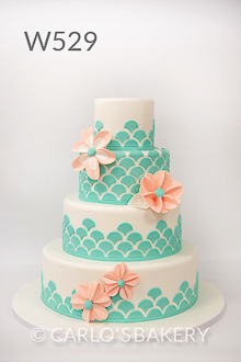 Beautiful Old School Piping | Cake boss, Cake boss wedding, Tiered wedding  cake